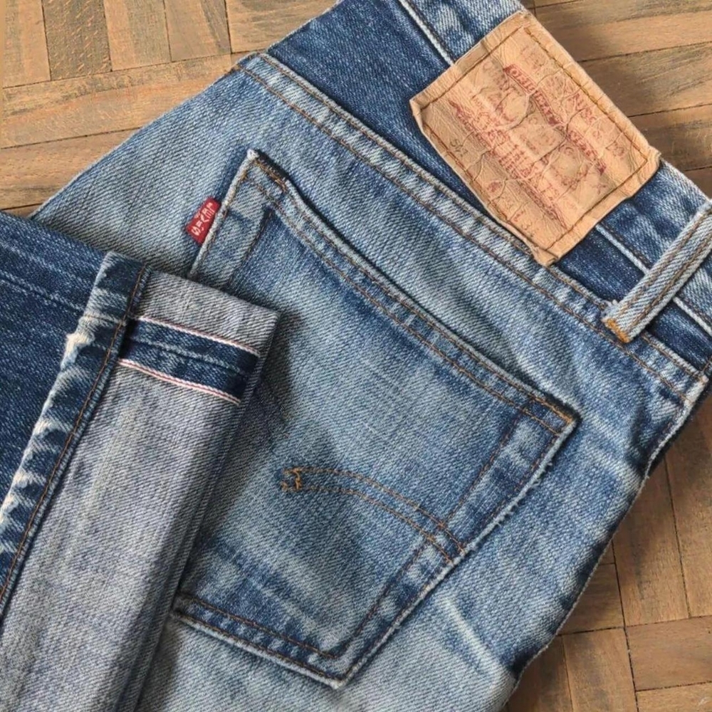 Vintage selvedge Levi's Big E reproduction